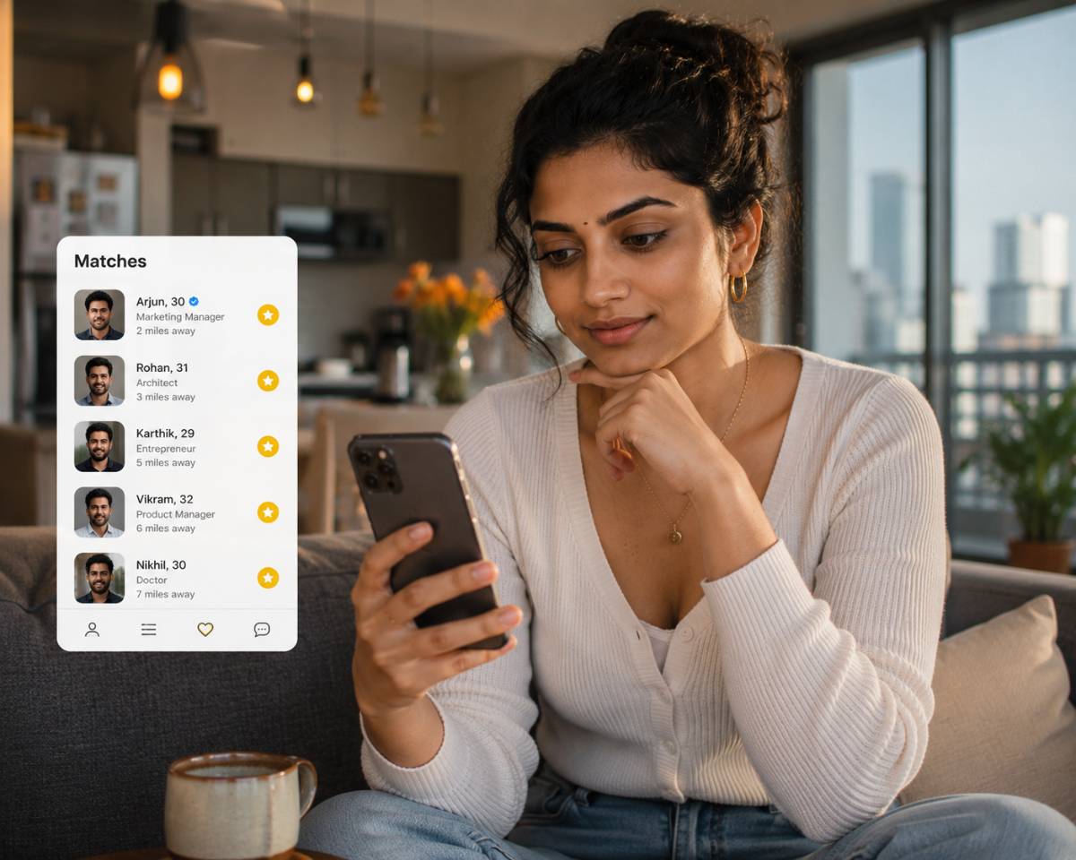 Tired of matching with men who ghost, breadcrumb, or just want casual? Here's how Indian Tired of matching with men who ghost, breadcrumb, or just want casual? Here's how Indian
