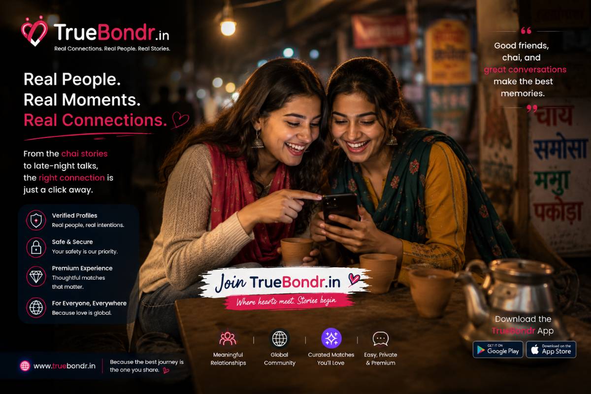 Ladkiyon Ke Liye Safest & 100% Free Dating App 2026 — Sirf Verified Ladke | TrueBondr Ladkiyon Ke Liye Safest & 100% Free Dating App 2026 — Sirf Verified Ladke | TrueBondr