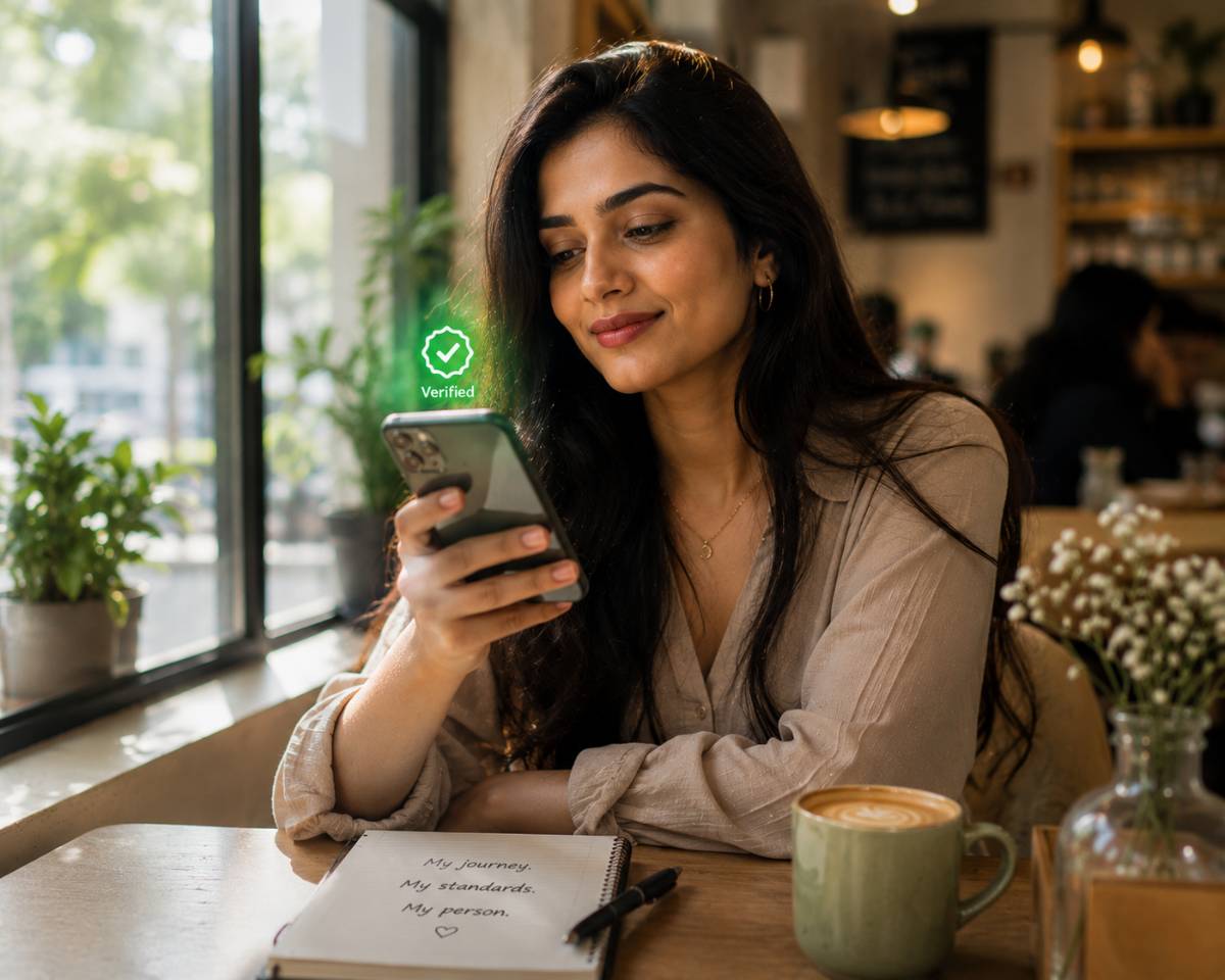 Safest Dating App for Women in India 2026 — 100% Verified Men, Zero Fakes | TrueBondr Safest Dating App for Women in India 2026 — 100% Verified Men, Zero Fakes | TrueBondr