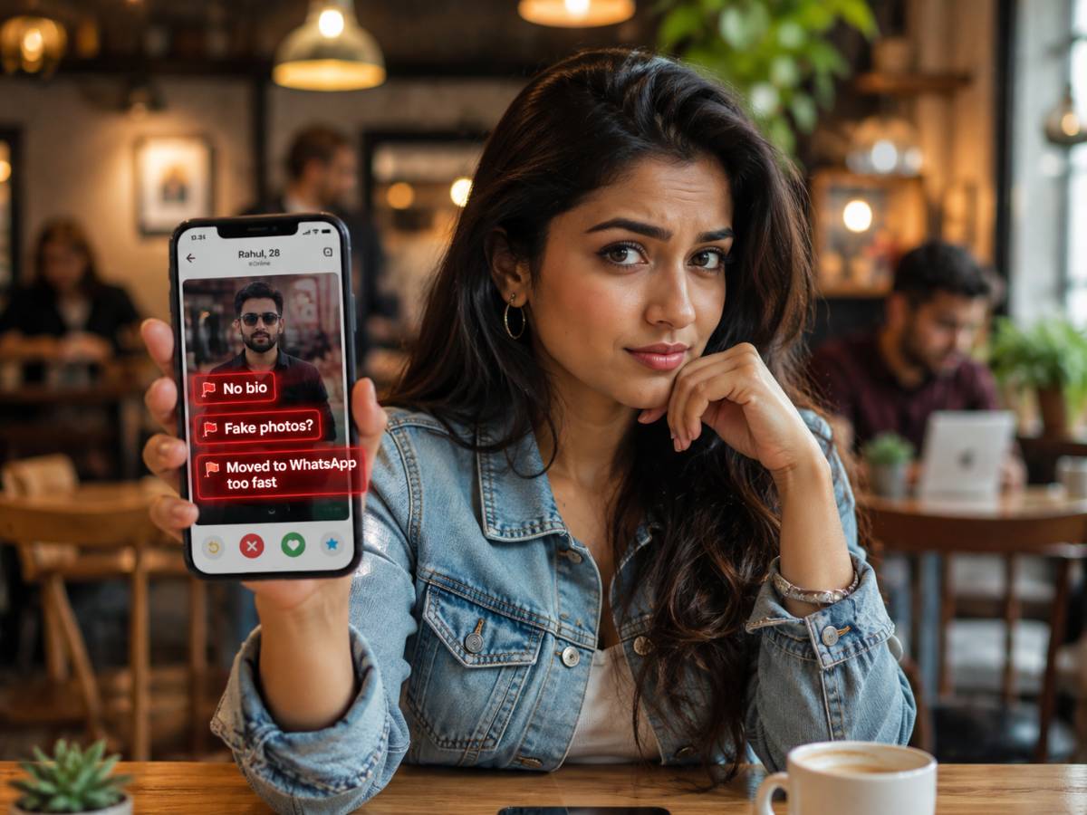 12 Red Flags on Dating Apps Indian Women Must Know (2026 Guide) 12 Red Flags on Dating Apps Indian Women Must Know (2026 Guide)