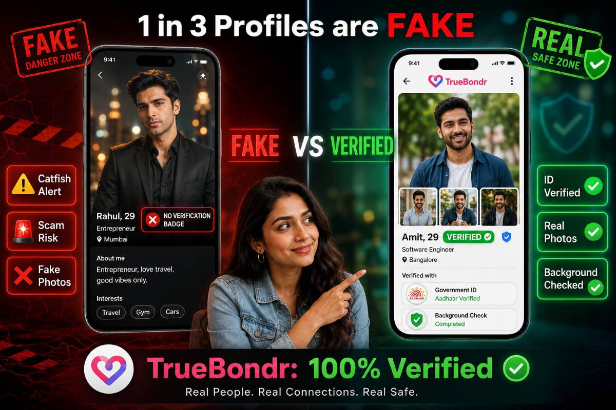 How to Spot Fake Profiles on Dating Apps India 2026 (Complete Guide) How to Spot Fake Profiles on Dating Apps India 2026 (Complete Guide)