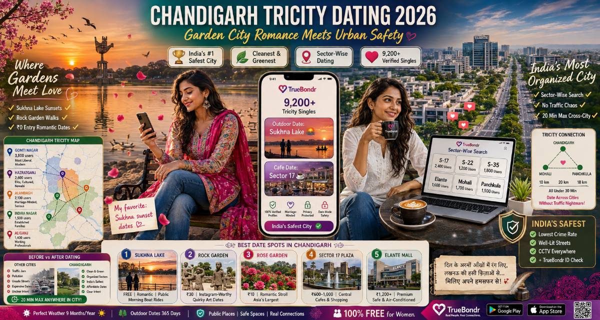 Best Dating Apps in Chandigarh 2026: Tricity Dating Guide for Women (Sector 17, Mohali, Panchkula) Best Dating Apps in Chandigarh 2026: Tricity Dating Guide for Women (Sector 17, Mohali, Panchkula)