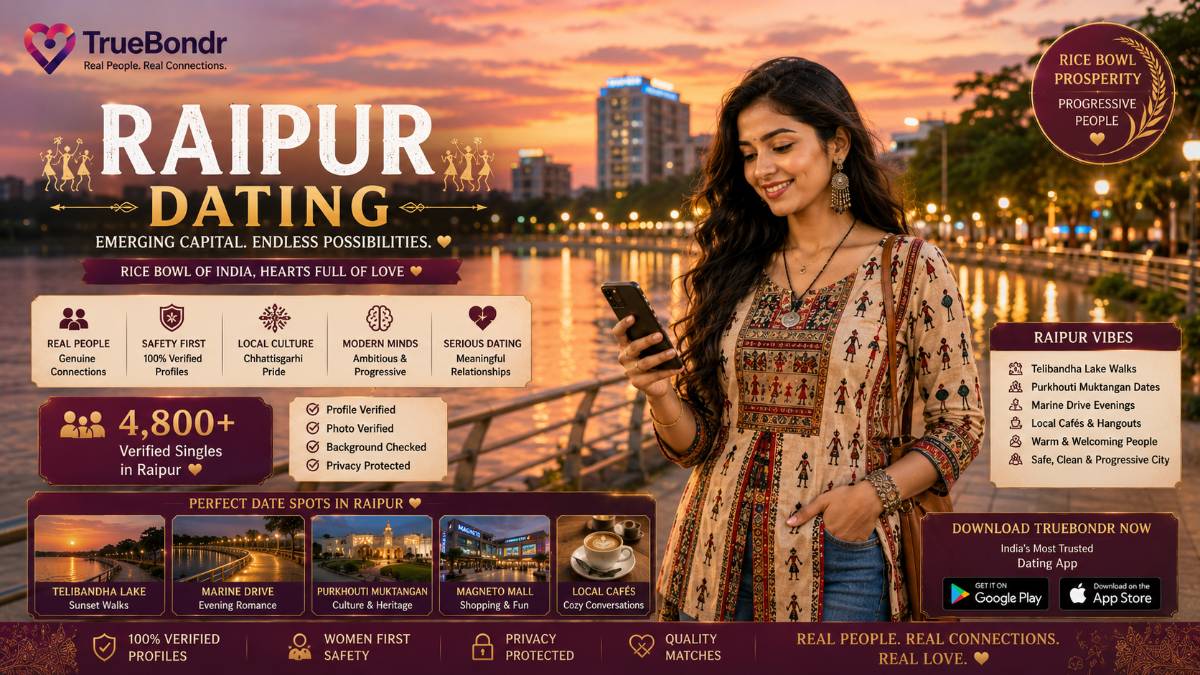 Best Dating Apps Raipur 2026: Chhattisgarh Women's Guide (Telibandha Lake, AIIMS)