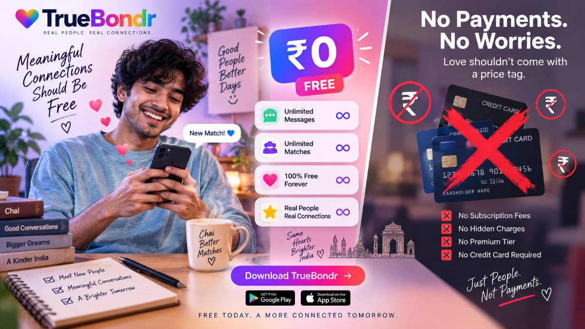 Best Free Dating Apps in India 2026 - No Payment, No Hidden Charges