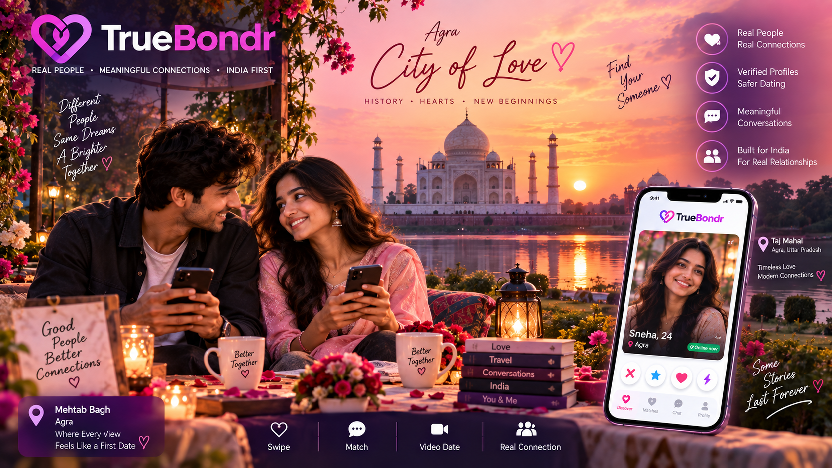 Best Dating Apps in Agra 2026: Find Love in the City of Taj Best Dating Apps in Agra 2026: Find Love in the City of Taj
