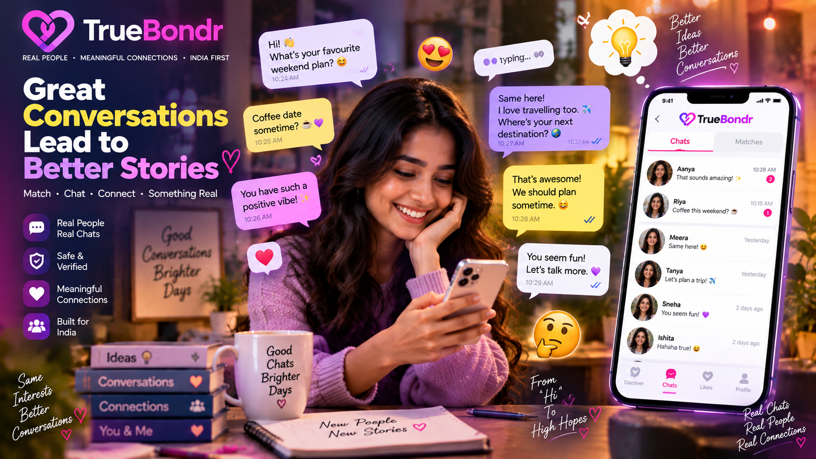 50 Best Icebreaker Messages for Dating Apps India 2026